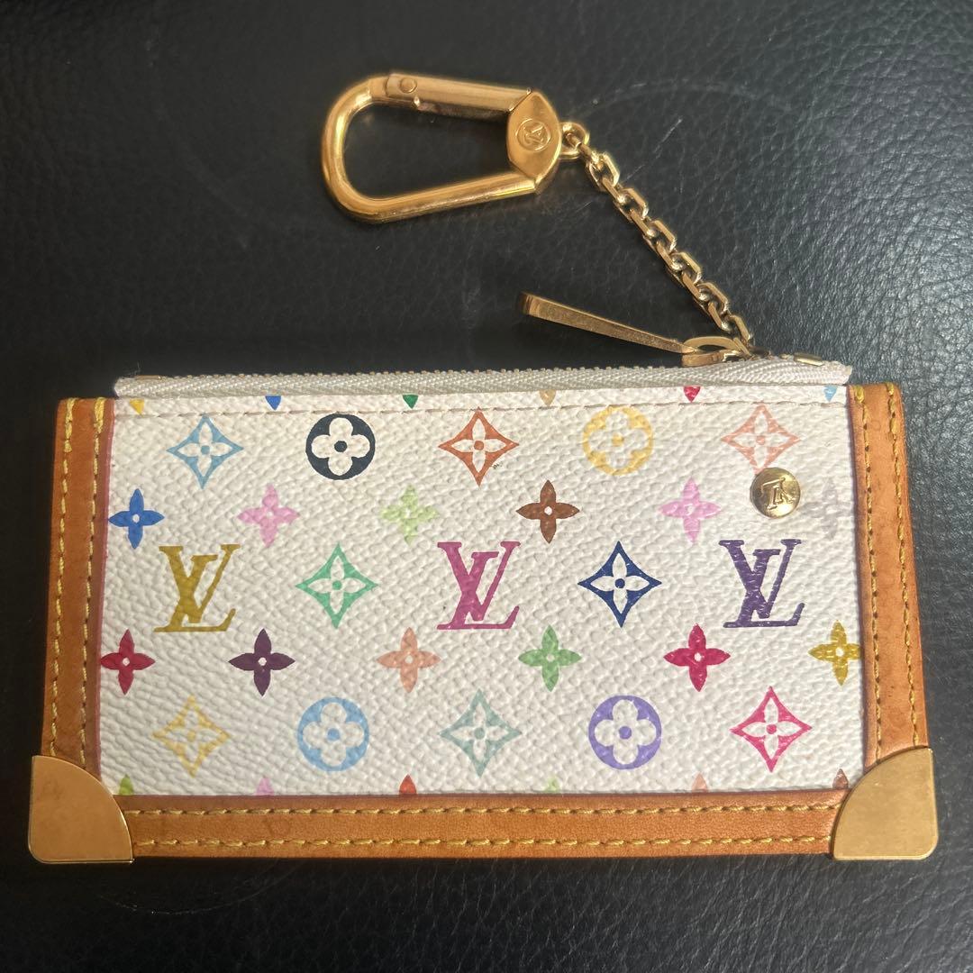 Louis Vuitton ルイヴィトン　マルチカラー ケース　ホワイト