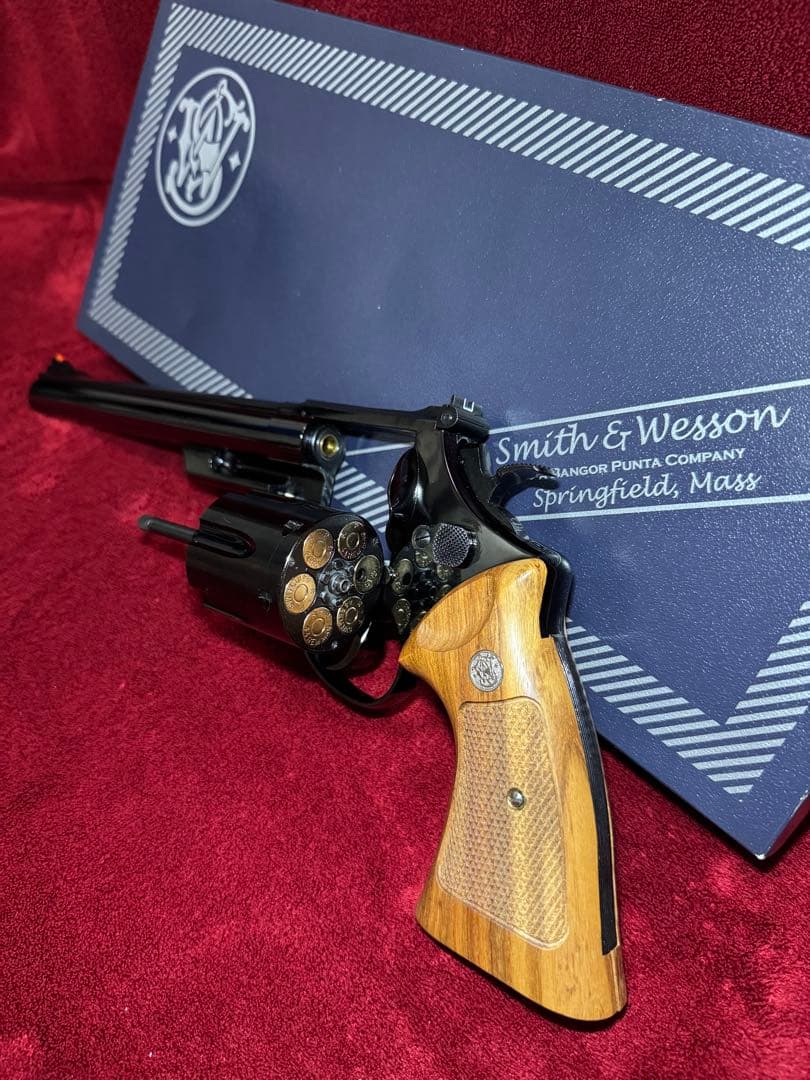 タナカ S&W M29 トラビスモデル　ガスリボルバー 木製グリップ