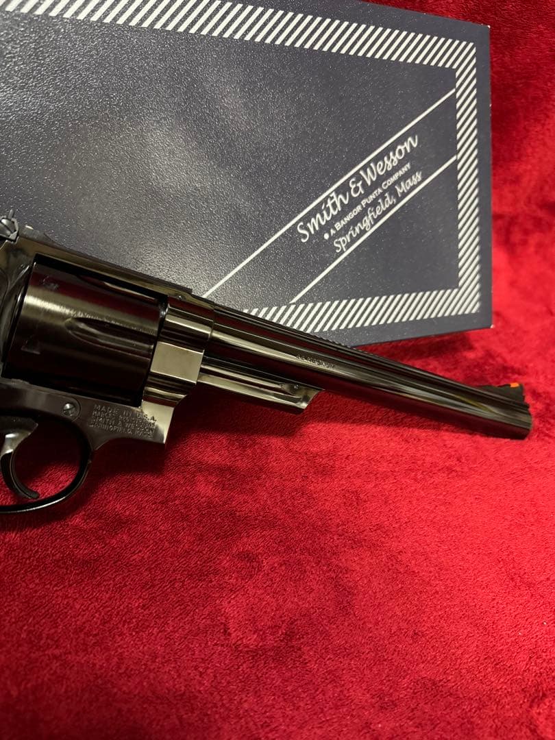 タナカ S&W M29 トラビスモデル　ガスリボルバー 木製グリップ