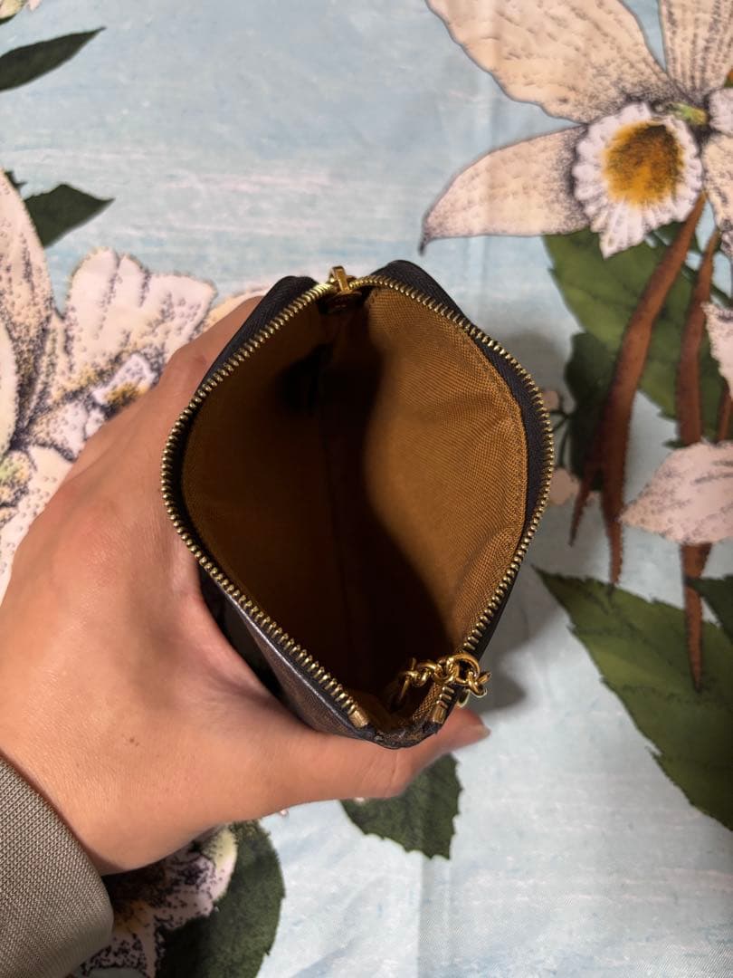 CELINE セリーヌ　トリオンフ　カードポーチ　キーフック付