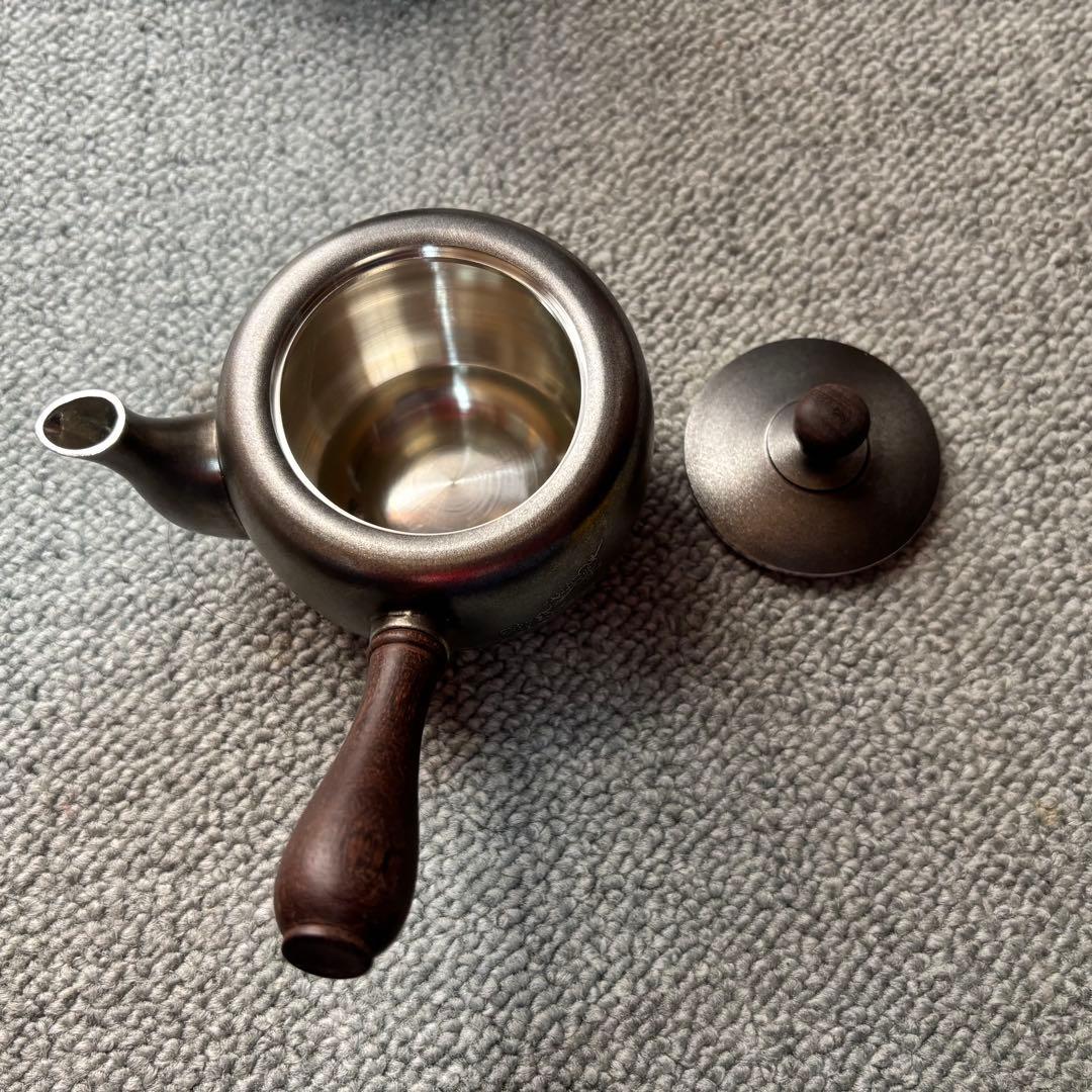 錫器 急須＆茶壺 桐箱付き 未使用品 後藤銅器店 - メルカリ
