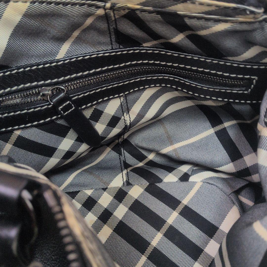 希少　BURBERRY BLUE LABEL ブラック ショルダーバッグ