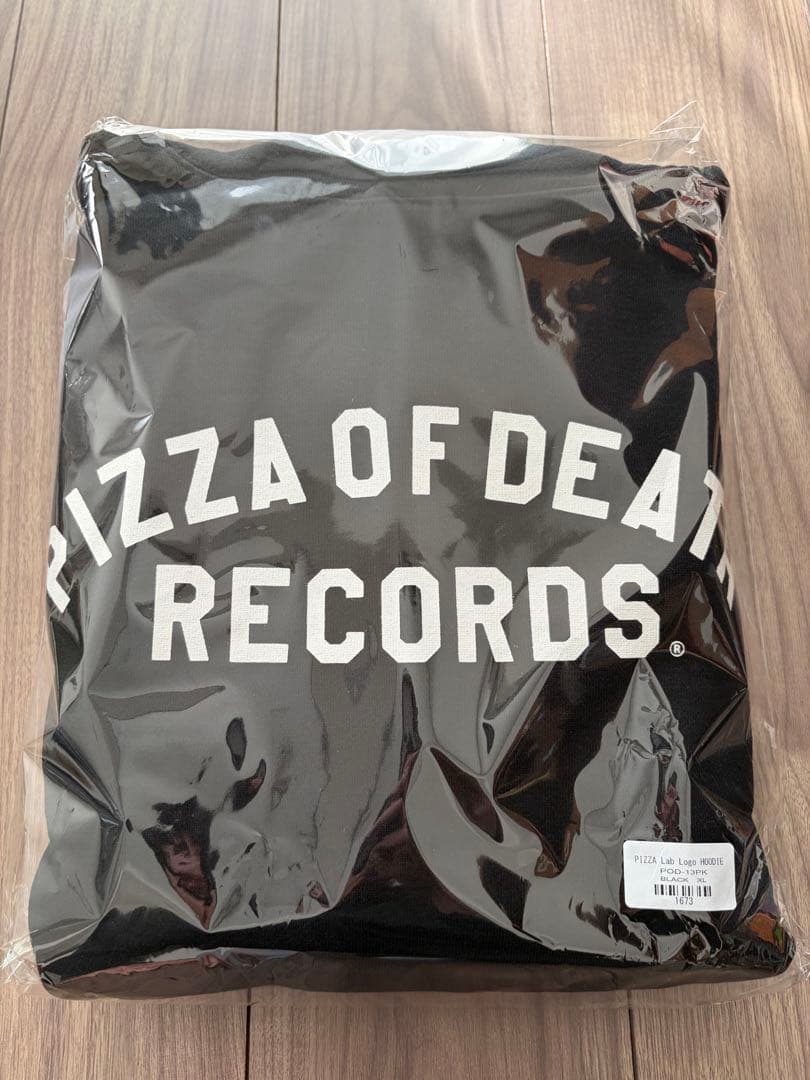 PIZZA OF DEATH PIZZA Lab Logo HOODIE XL - メルカリ