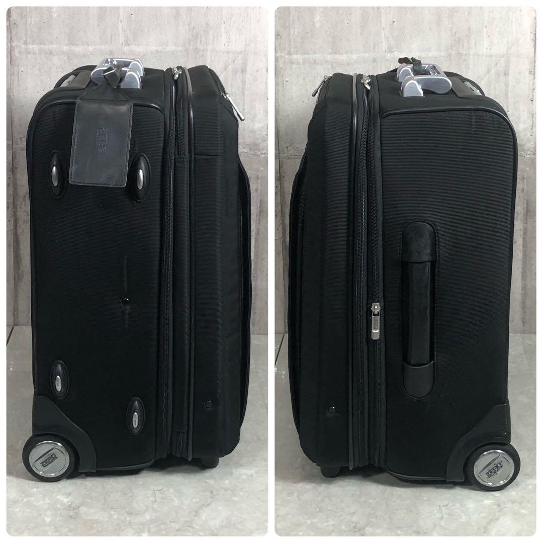 ゼロハリバートン キャリーケース 2輪 ブラック ナイロン生地 ビジネス