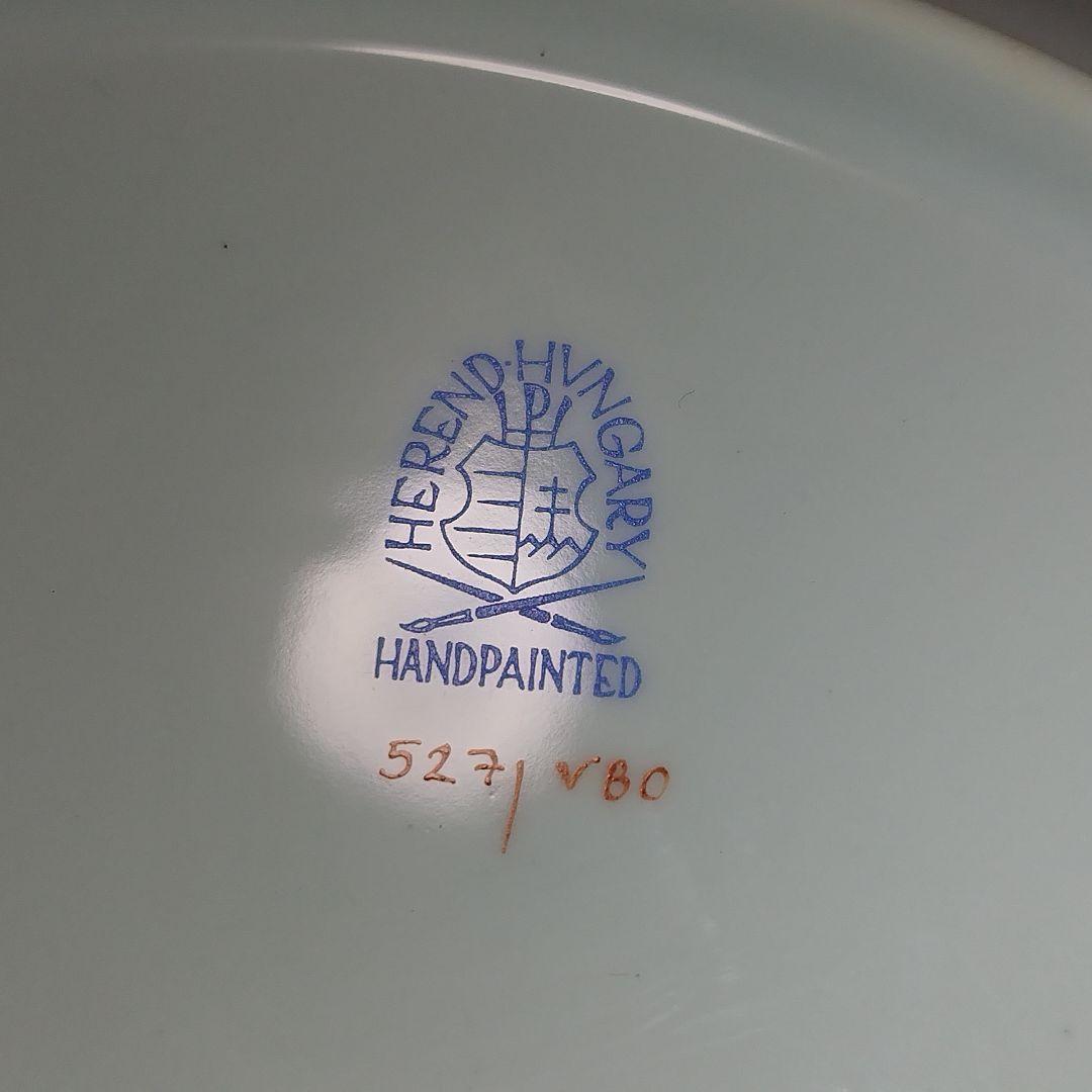 ヘレンド　ウォールクロック　ヴィクトリアブーケ　壁掛け時計