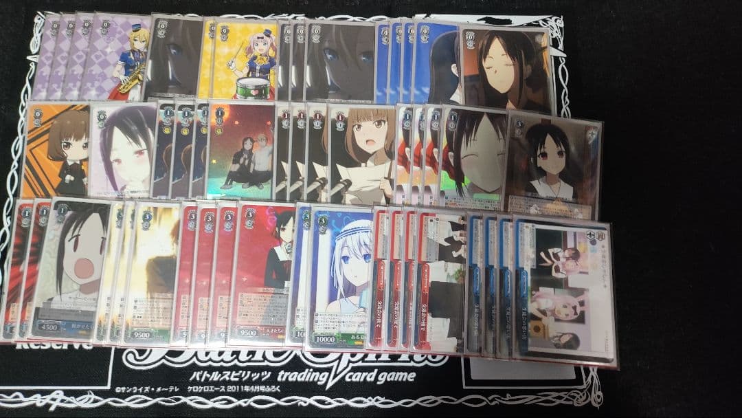 ヴァイス かぐや様は告らせたい デッキ スリーブ付き オン