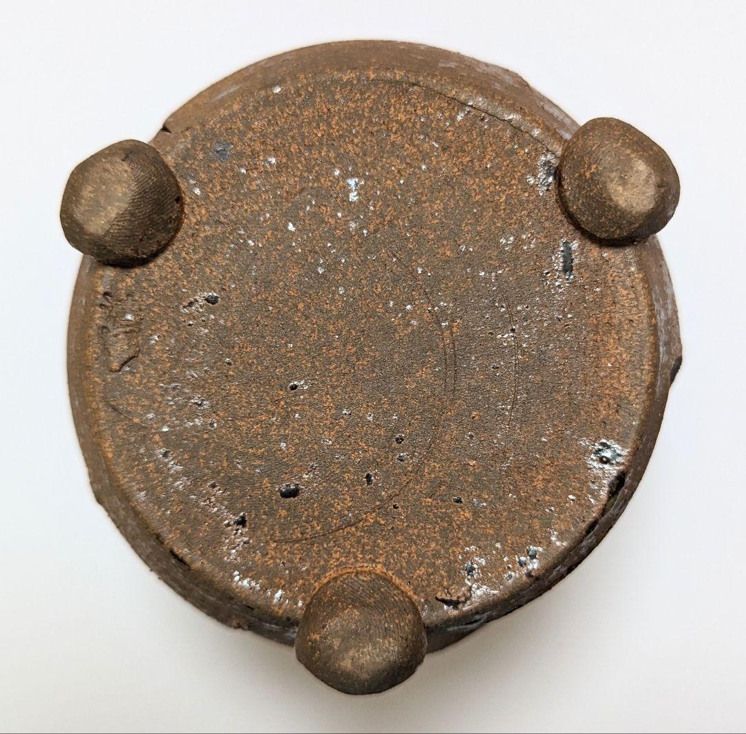 備前焼 香炉 在銘 作家作品 C8558 備前焼 茶香炉 銘あり 作家物 香炉