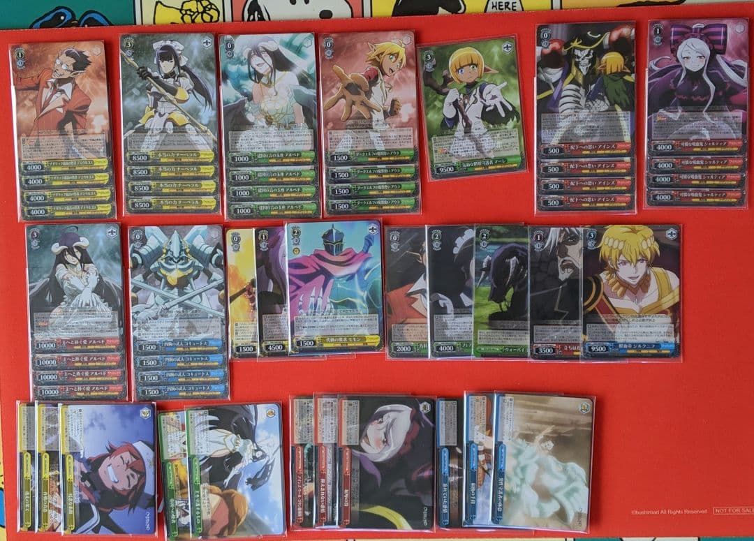 ヴァイスシュヴァルツ　オーバーロード　デッキセット