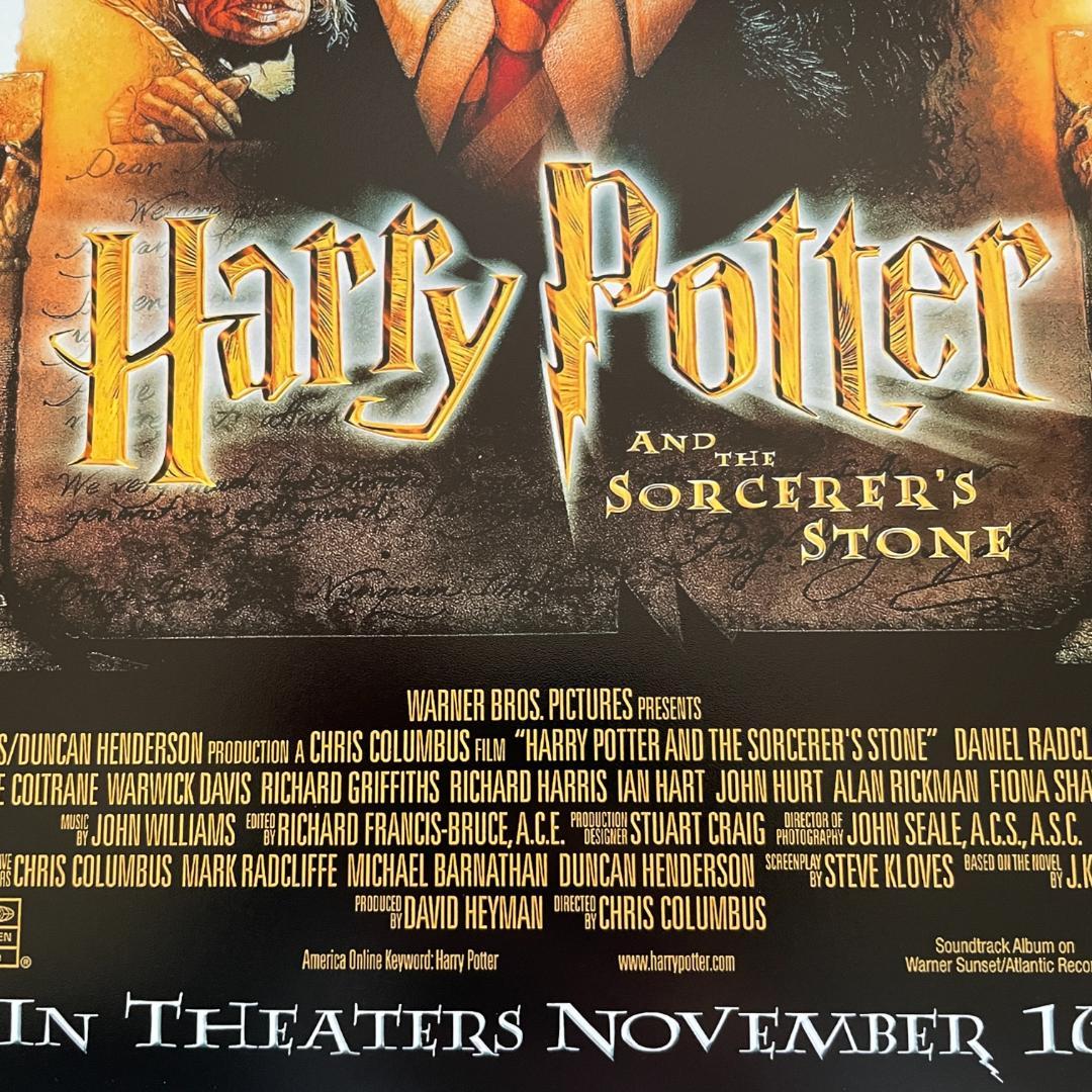 US予告版ポスター『ハリー・ポッターと賢者の石』 - メルカリ