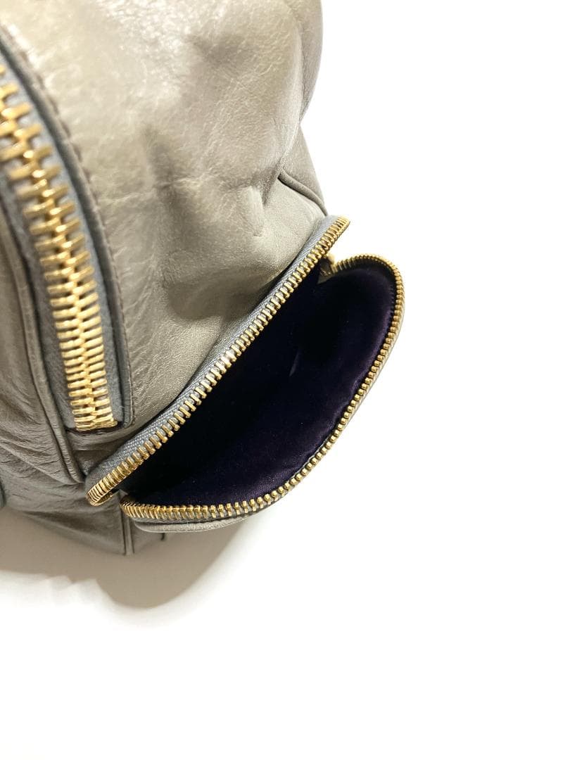 バッグ miu miu VITELLO Leather Bag BAULETTO