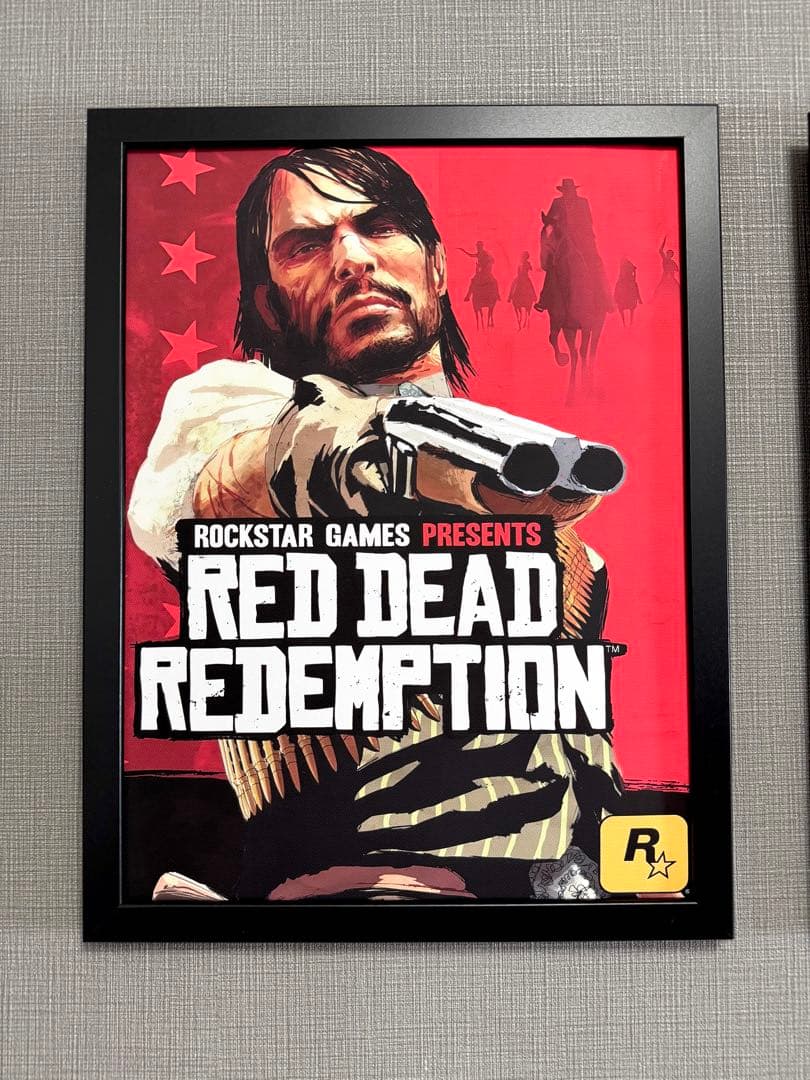 No.273フレーム付きキャンバスアート　レッドデッドリデンプション