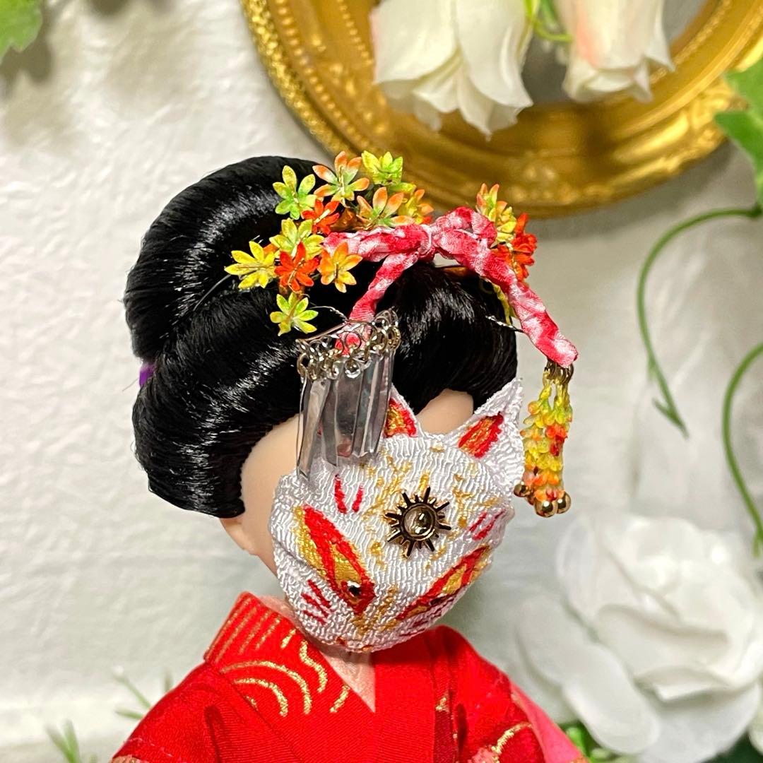 交渉済】おまとめ♡〔紅葉のつまみ細工簪セット〕+〔櫛