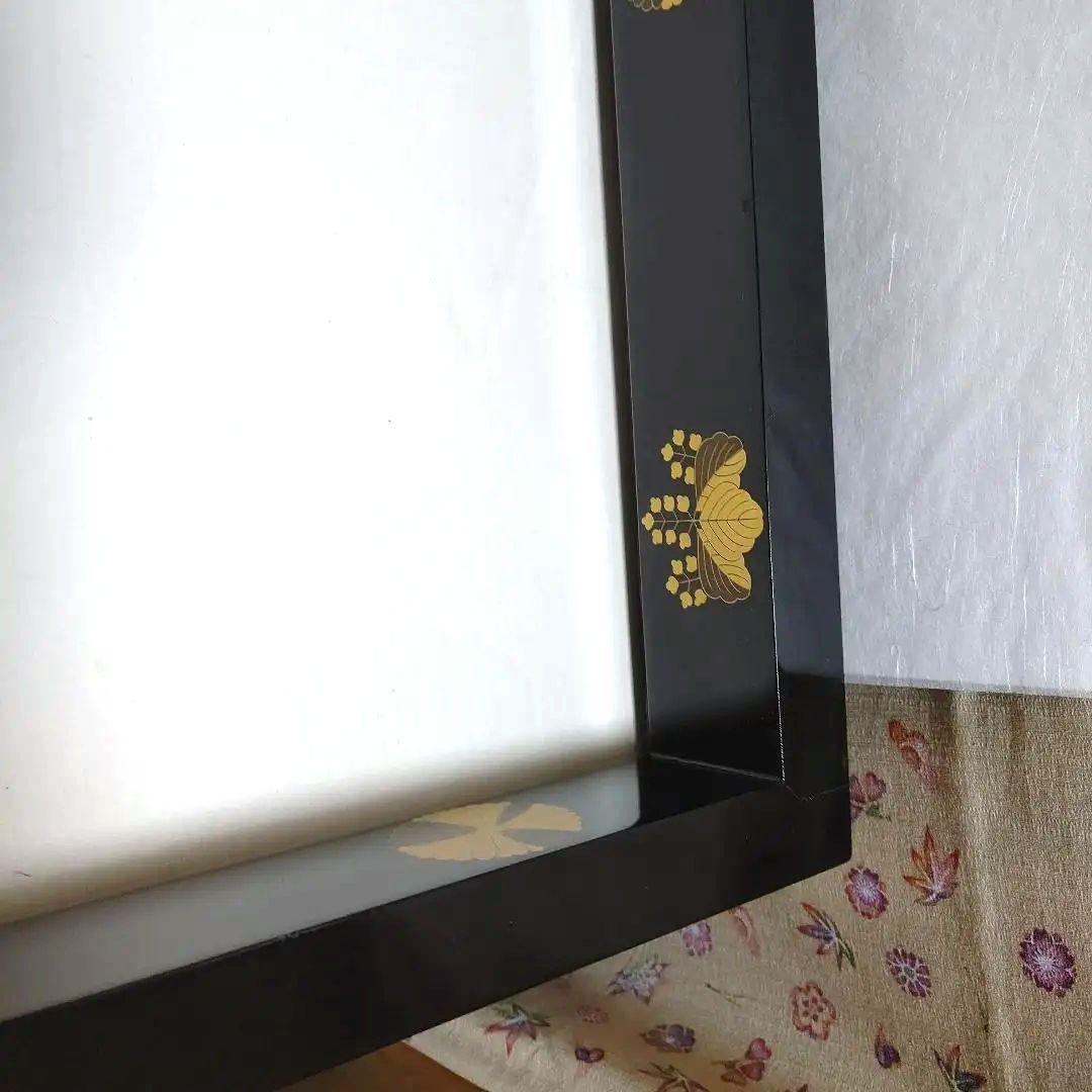 炉縁、真塗、高台寺蒔絵、ひち28番