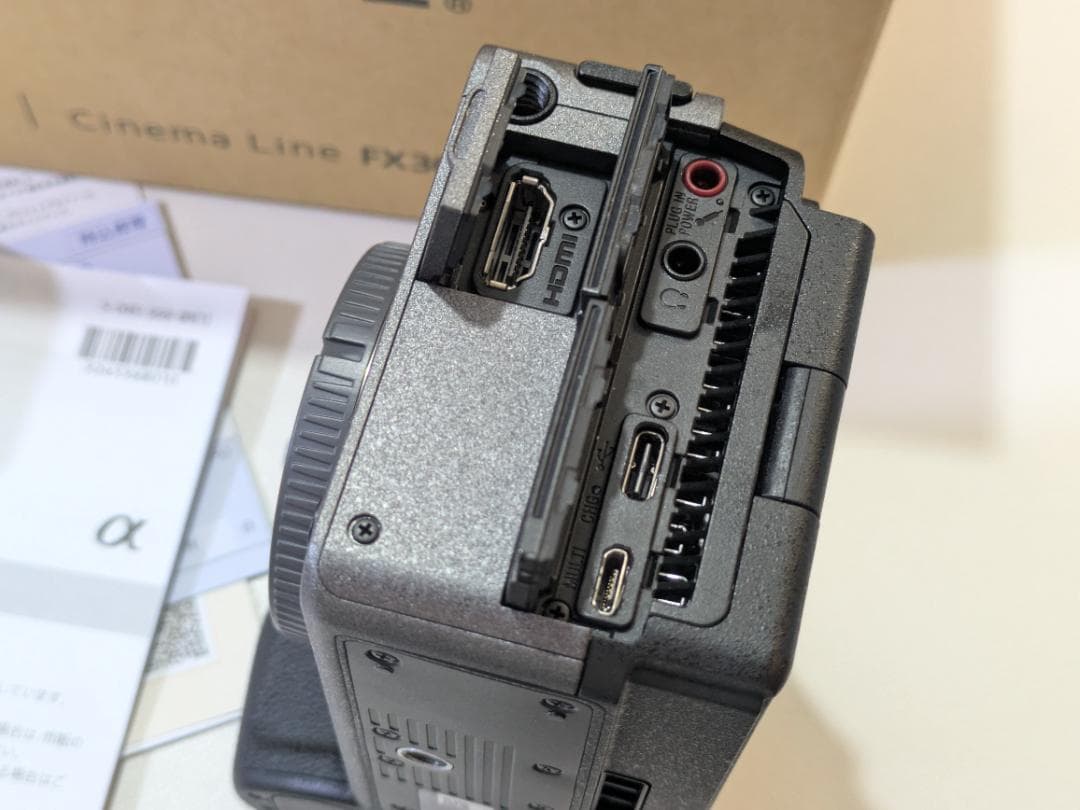 SONY FX30(ILME-FX30B) 美品 完動品 室内使用メイン