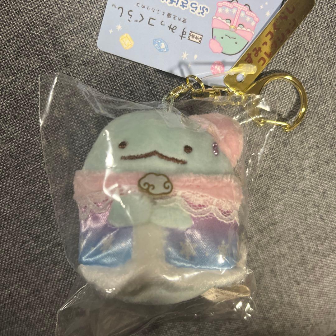 王国衣装　映画 すみっコぐらし 空の王国とふたりのコ ぶらさげぬいぐるみ　とかげ