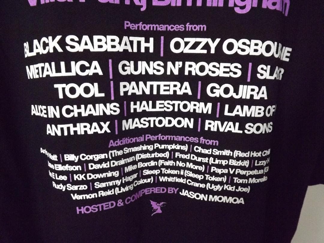 XL 新品 オジー・オズボーン ブラック・サバス ラストライブ Tシャツ