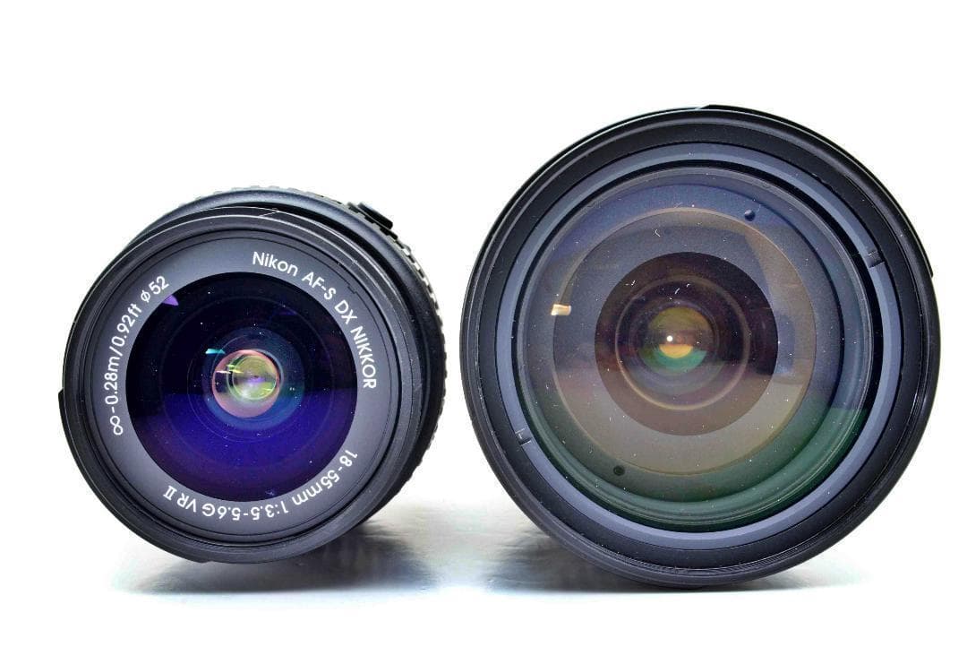 Nikon D40X ダブルレンズセット 初心者 一眼レフ安心 連写性能搭載