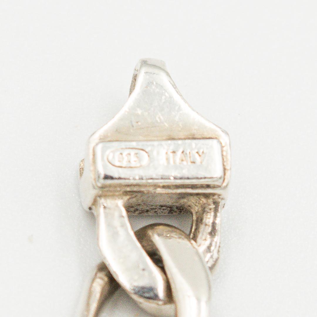 ヴィンテージ ティファニー フィガロチェーン ブレスレット 19.6cm 90s