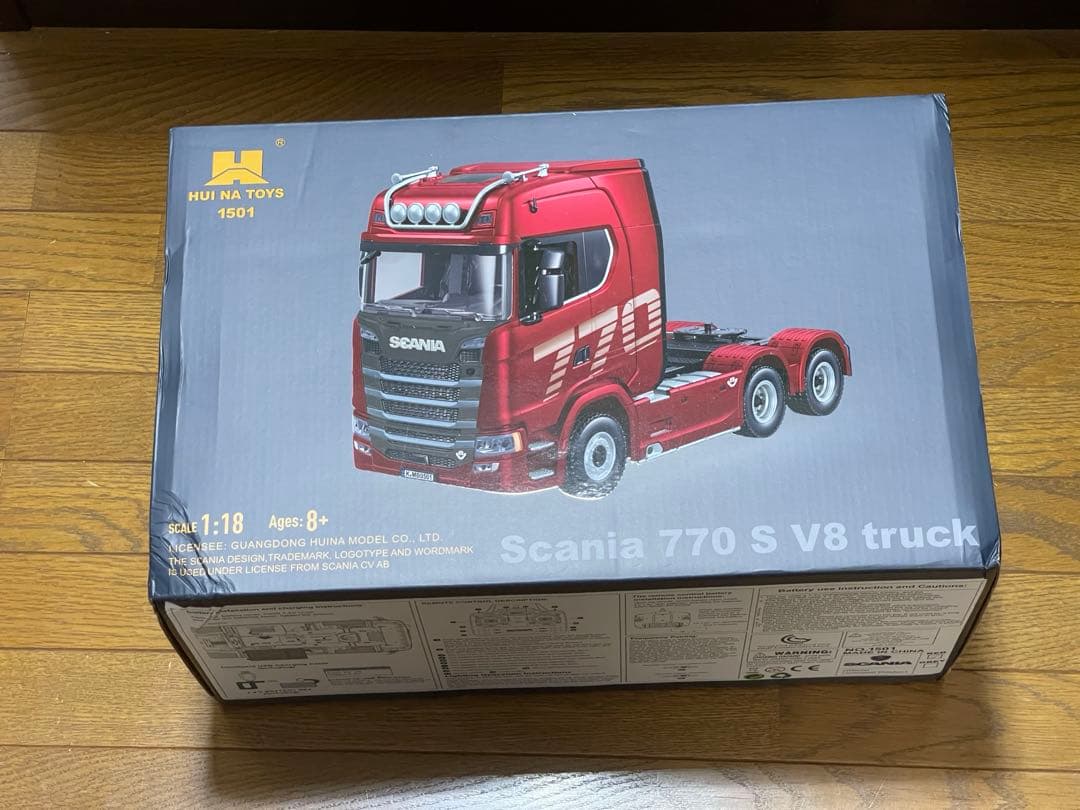 1/18 HUINA 770S SCANIA(スカニア)RC トレーラーセット