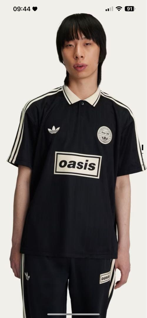 adidas Originals x Oasis LIVE ‘25 すぐに発送 adidas Originals x Oasis LIVE '25 TOKYO, JAPAN Jacquard Jersey