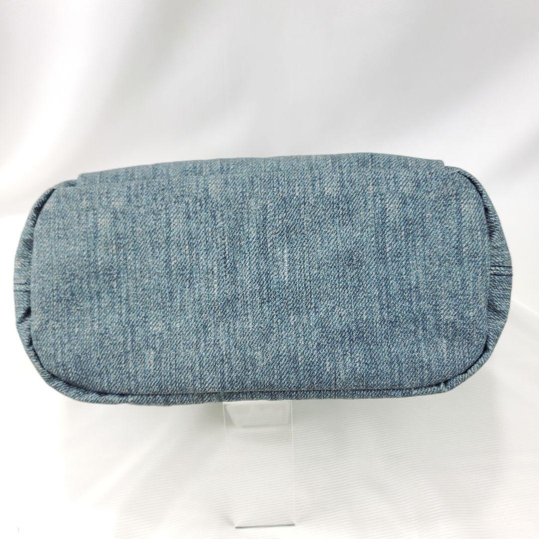 Dakota　デニム　バッグ　ダコタ　ハンドバッグ　ロゴ　レザー