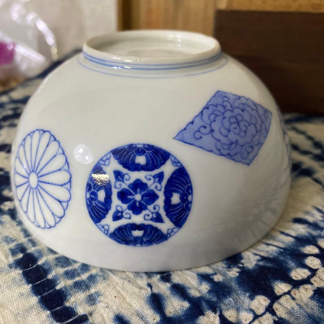 孝明天皇様御膳御用 茶碗 壱対 菊紋