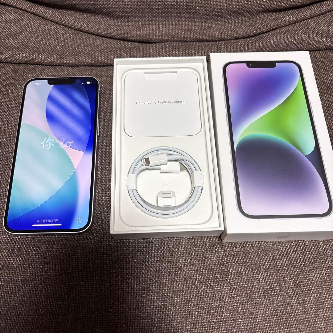 iPhone 14 128GB パープル SIMフリー 79%