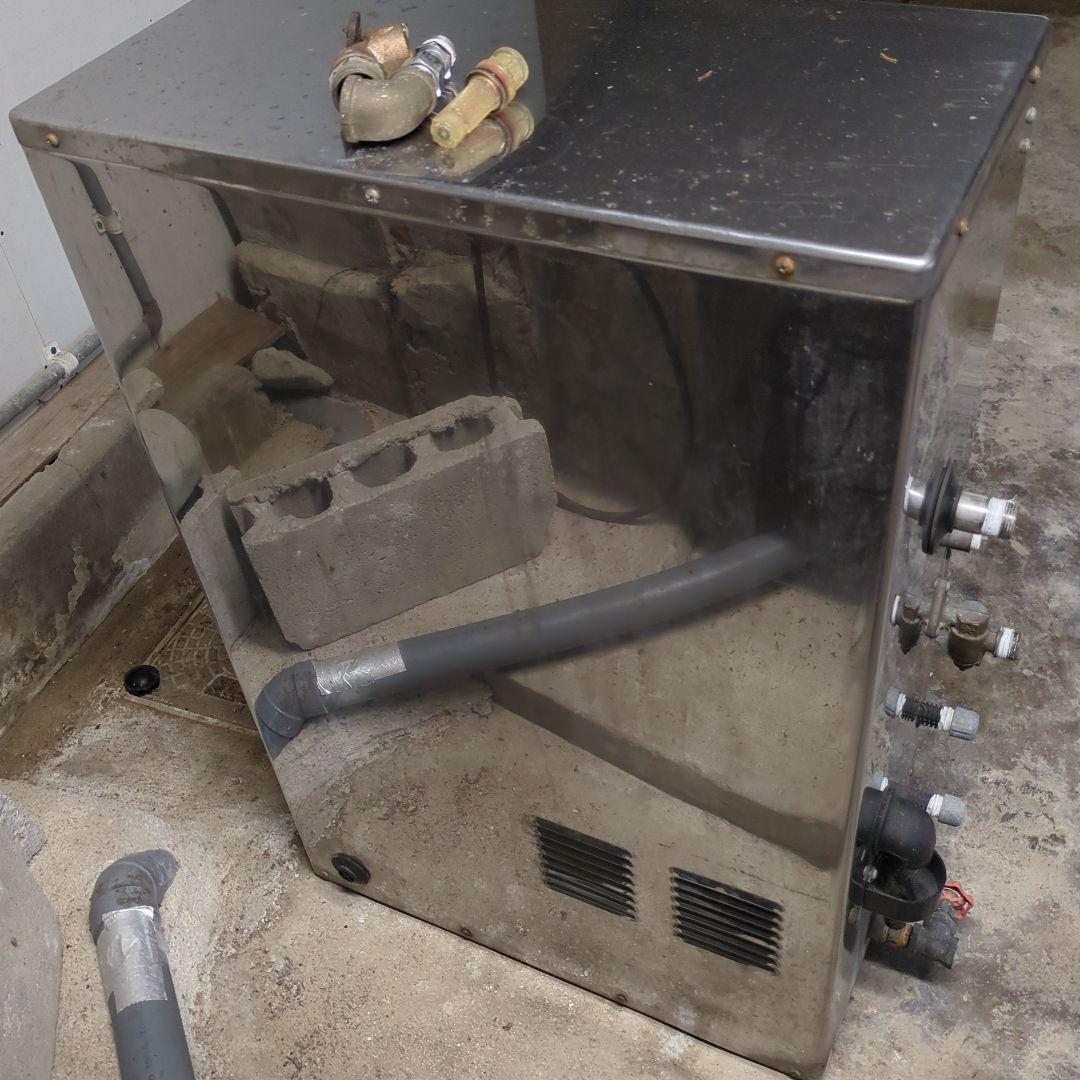 CHOFU】石油給湯器/灯油ボイラー 追焚＆保温機能付き(灯油タンクセット)