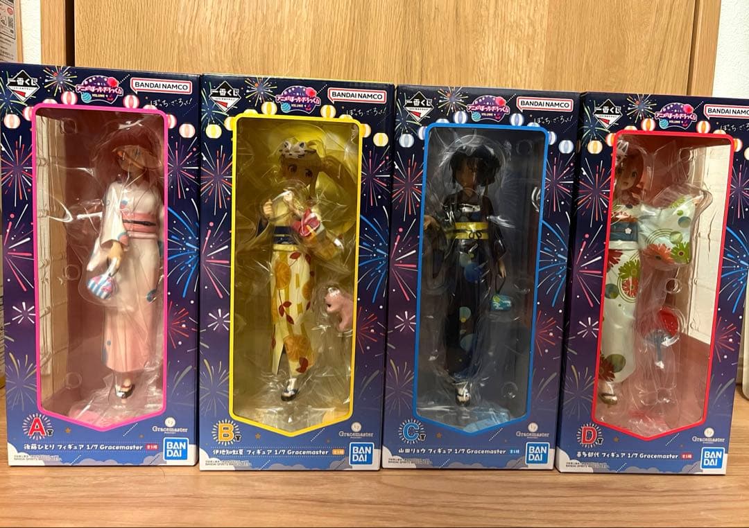 一番くじ ぼっちざろっく フィギュア A賞 B賞 C賞 D賞 4種セット 一番くじ ぼっちざろっく A賞 B賞 コレクション C賞 ラストワン賞 一番