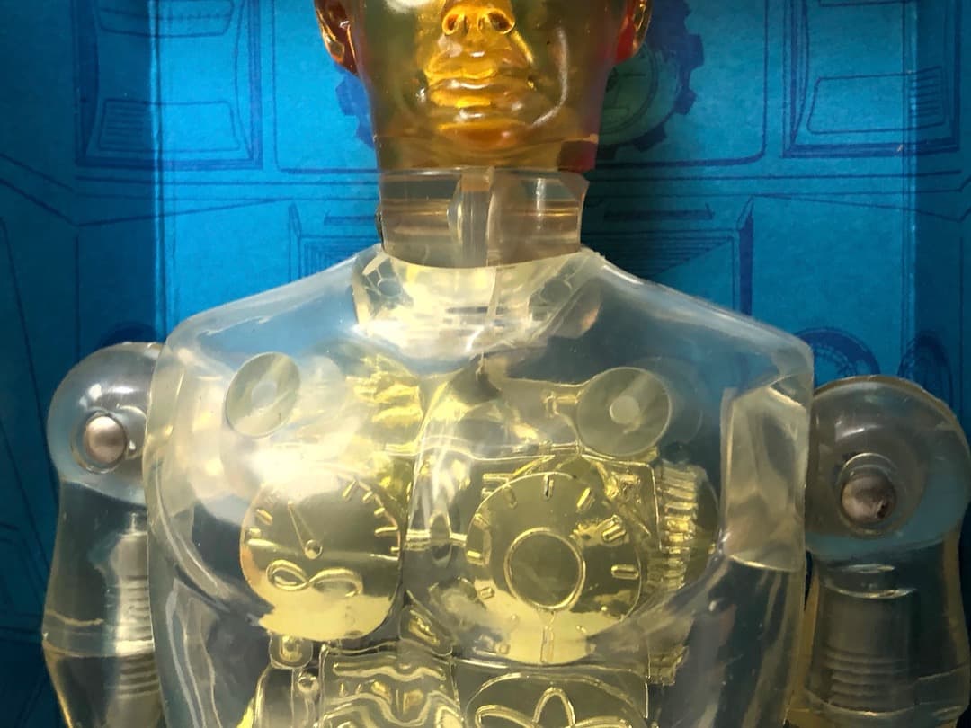 当時もの未使用★変身サイボーグ１号★ゴールド旧タカラ