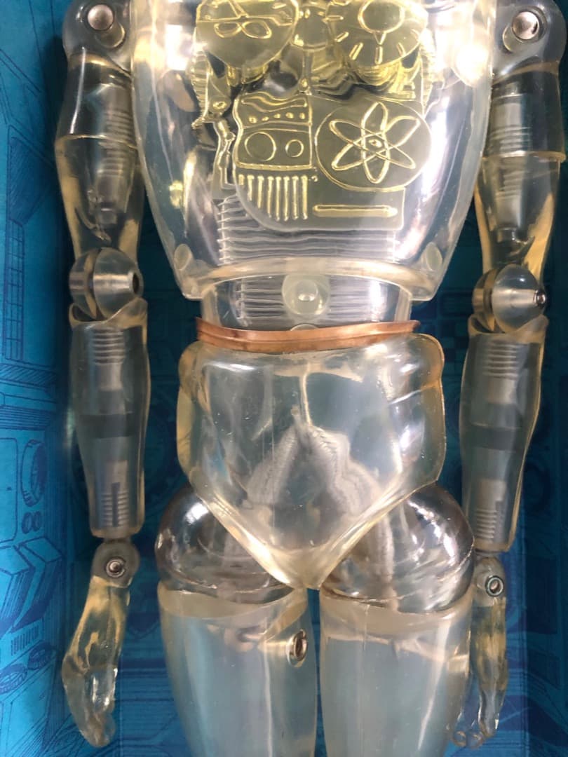当時もの未使用★変身サイボーグ１号★ゴールド旧タカラ