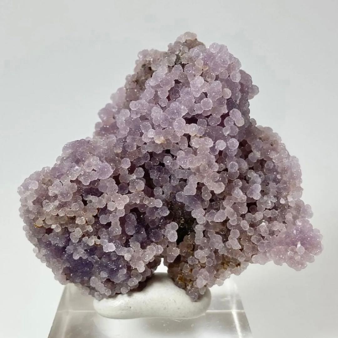 グレープカルセドニー アメシスト クォーツ 鉱物標本 原石 天然石