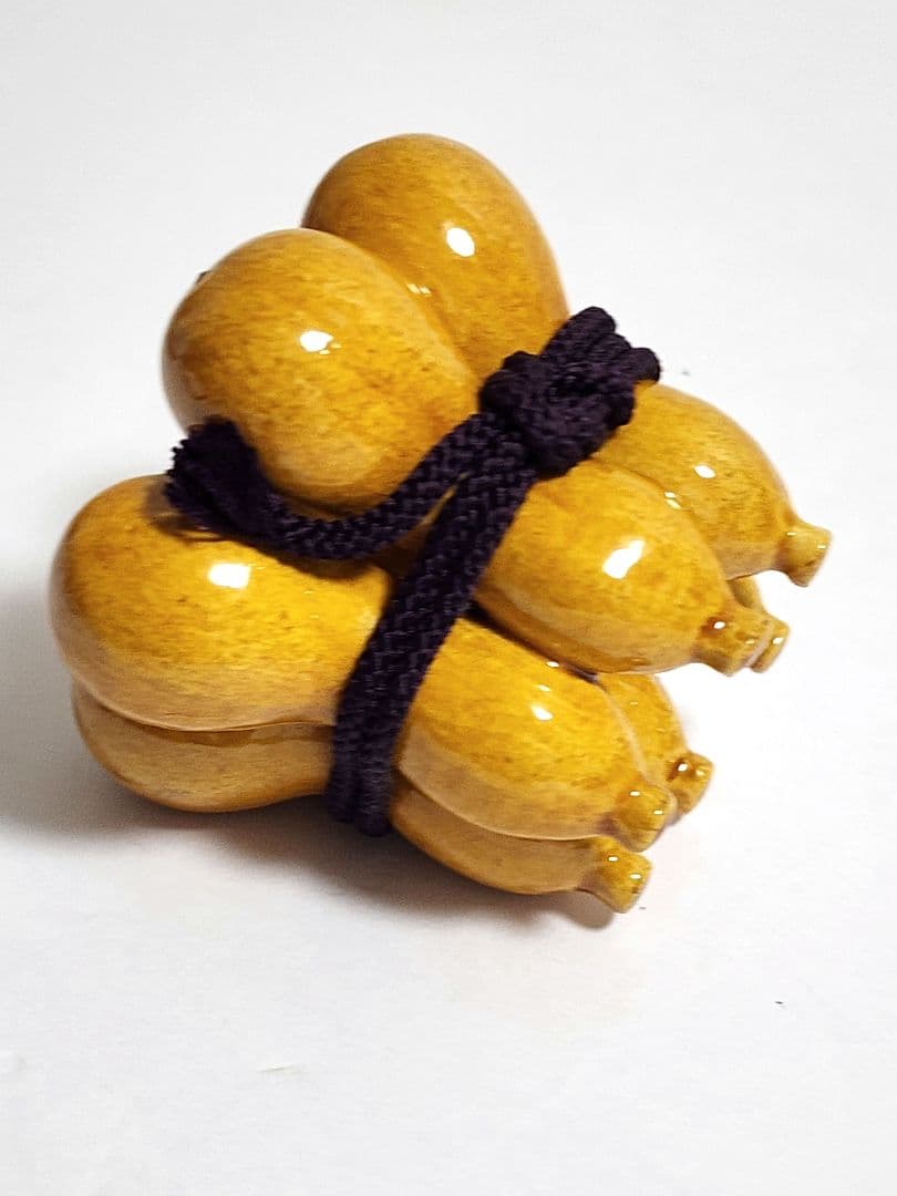 羽衣様専用 三代 昭楽 六瓢 蓋置 共箱 栞