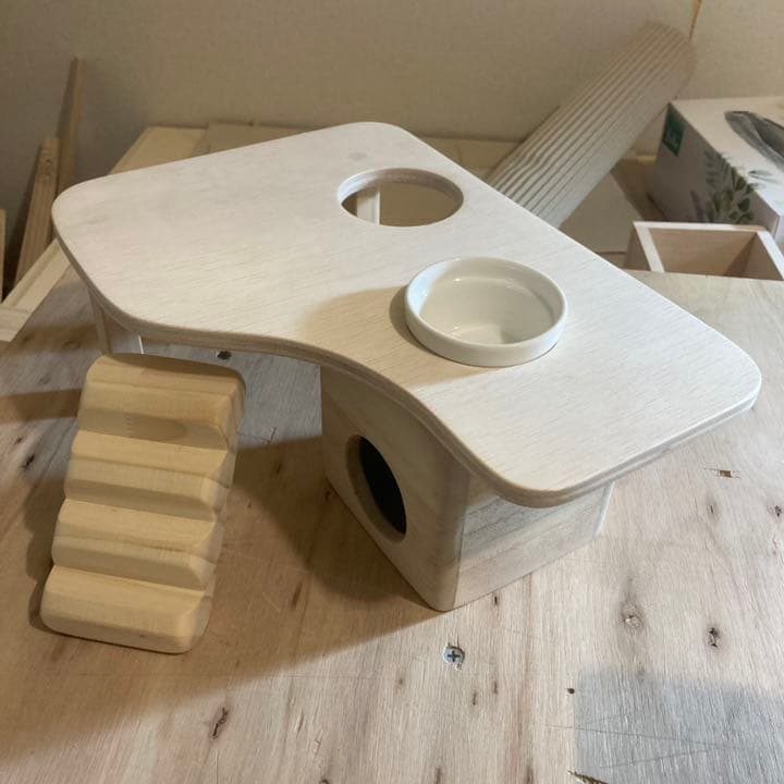 購入 もね様確認用 ハムスター ロフトハウス ルーミィ グラス