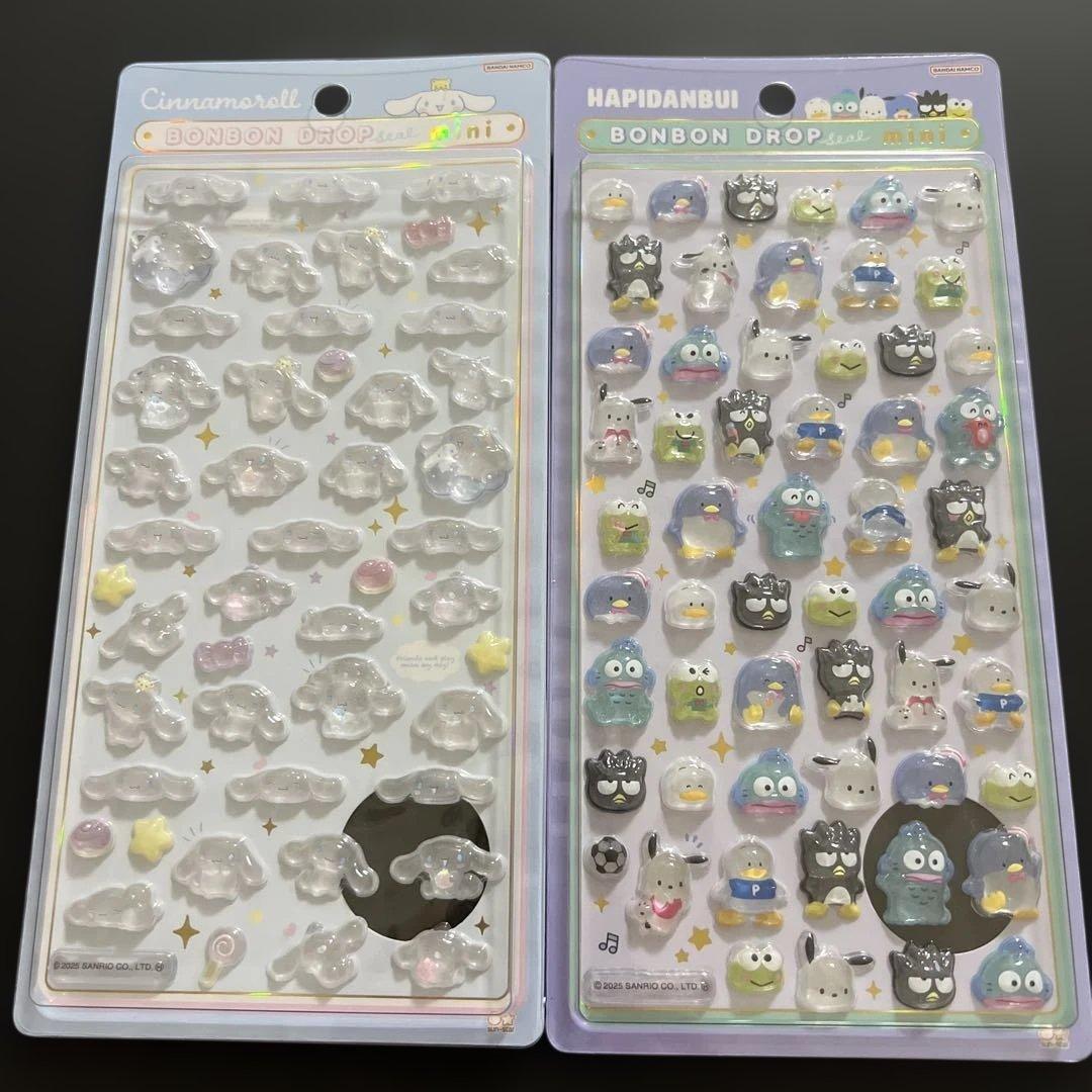 サンリオ ボンボンドロップシール ミニ ８種
