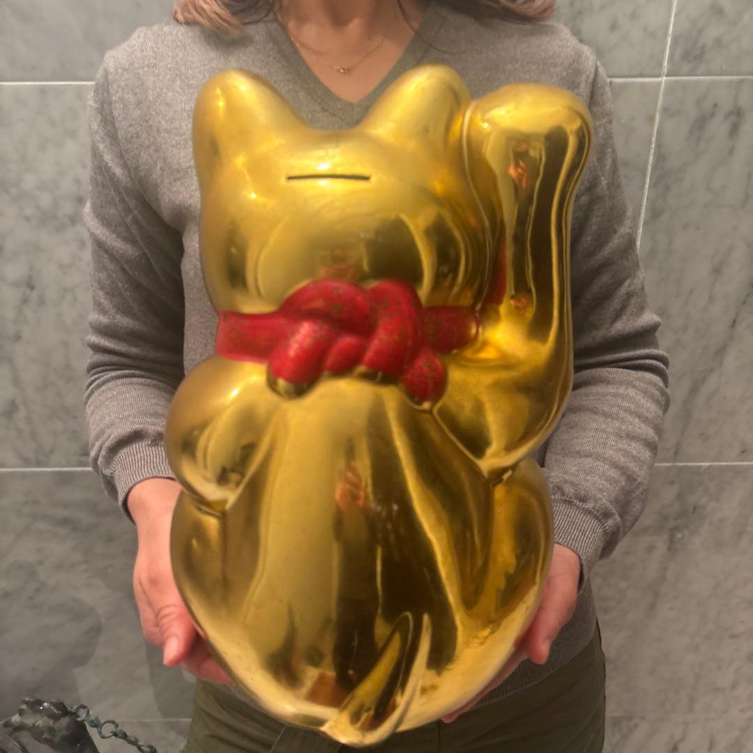 セブンスター様 ヴィンテージ手描きの瞳やまつ毛,前掛けが美しく黄金に