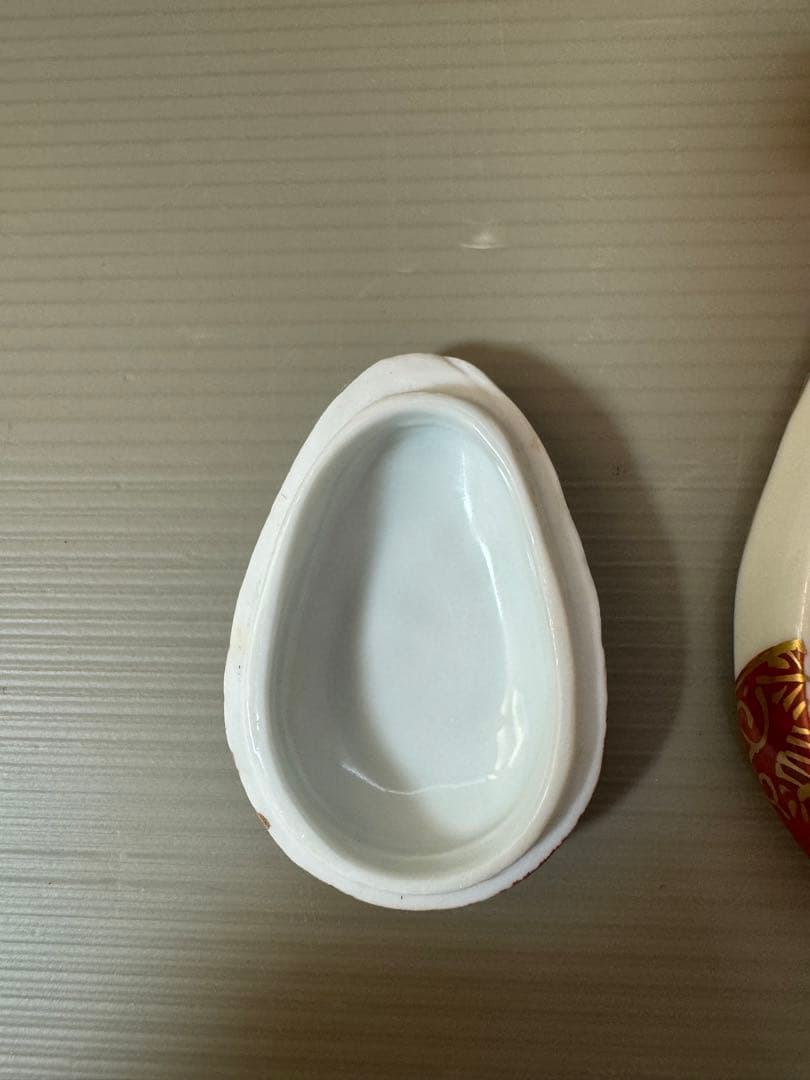 2715 茶道具 香合 色絵 琵琶 高野昭阿弥作 共箱 - メルカリ