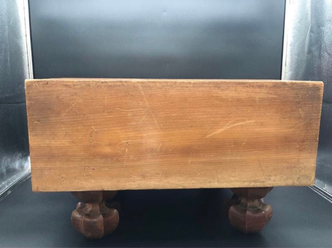 R 囲碁盤　装飾脚付き