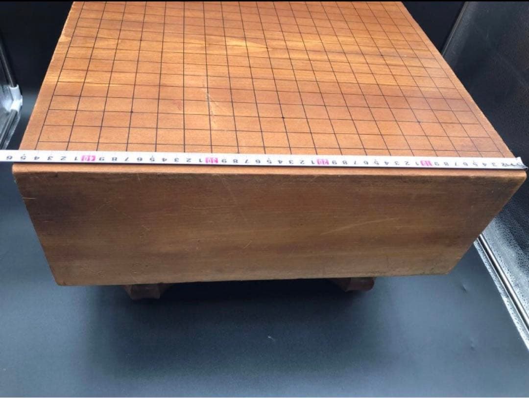 R 囲碁盤　装飾脚付き