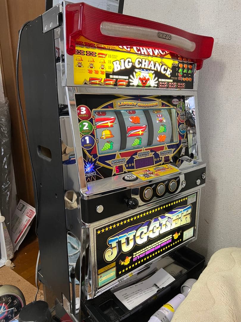 ジャグラーTM 4号機 裏物 4号機 ジャグラーガール リプレイVer