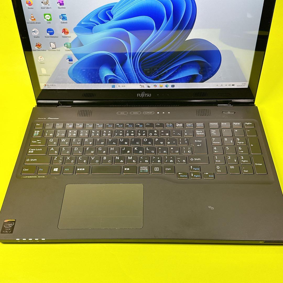 極速i7⭐️タッチパネル windows11 爆速SSD ノートパソコン オフィス