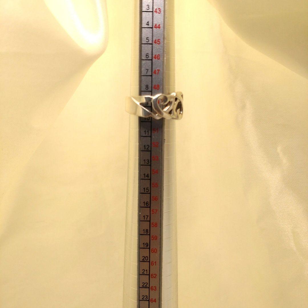 ＊ご成約済＊TIFFANY＆Co.　トリプル　ラビングハートリング　9号