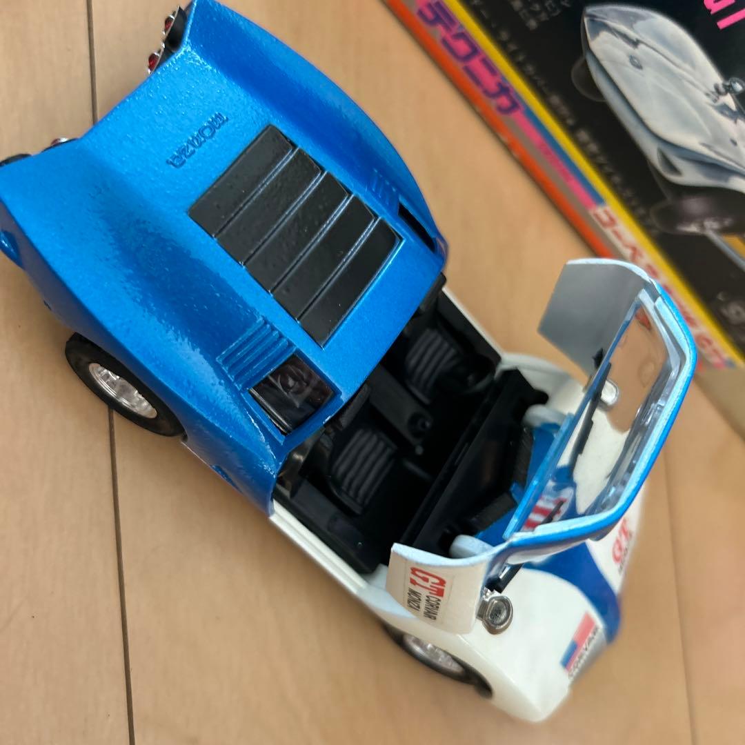即購入ok!!】永大 コーベア モンザ GT 1/28スケール 青 新品未使用-を