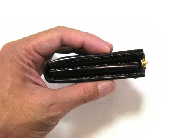 栃木レザー 本革 L字ファスナー 財布 日本製 メンズ レディース 黒 ブラック