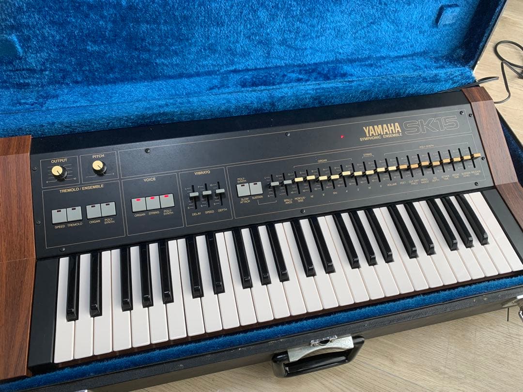 YAMAHA ポリフォニック シンセサイザー SK15 廃盤 ヴィンテージ