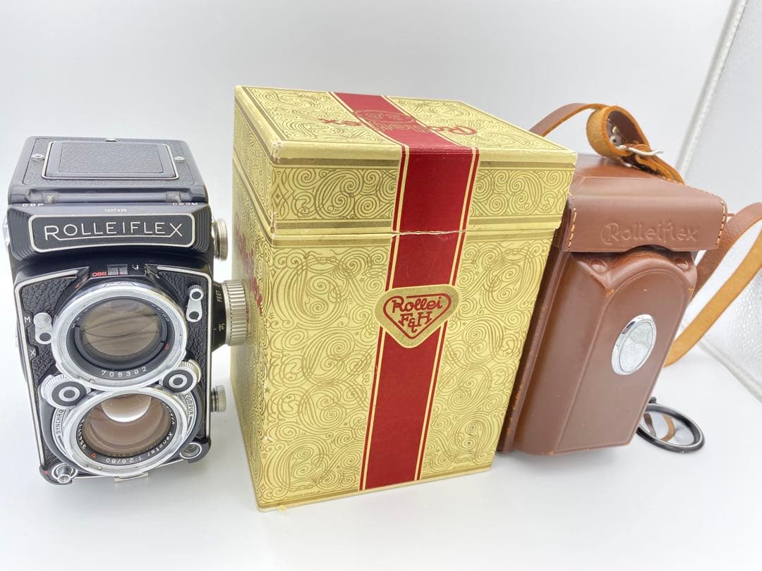 Rolleiflex 2.8C type2 80mm f2.8 Xenotar箱