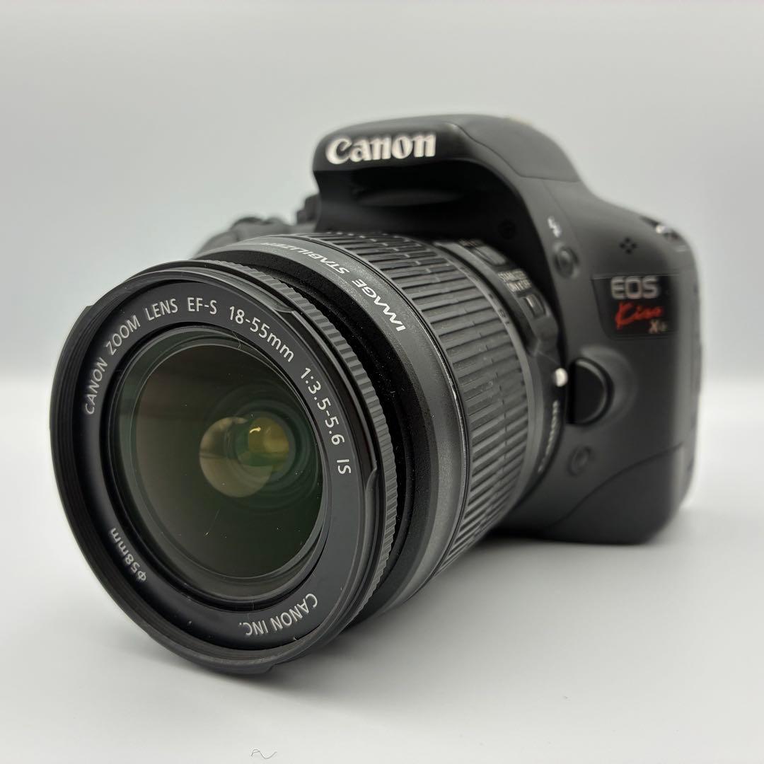 ☆美品☆ canon EOS kiss x4 レンズキット スマホ転送 一眼レフ - メルカリ