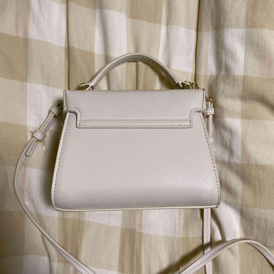 セルフォード　リュタン　ビジューポシェット　アイボリー