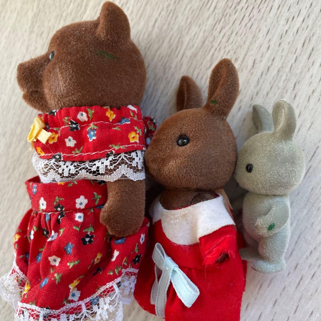 シルバニアファミリー40年前　レア　入手困難　ドールハウス　ごっこ