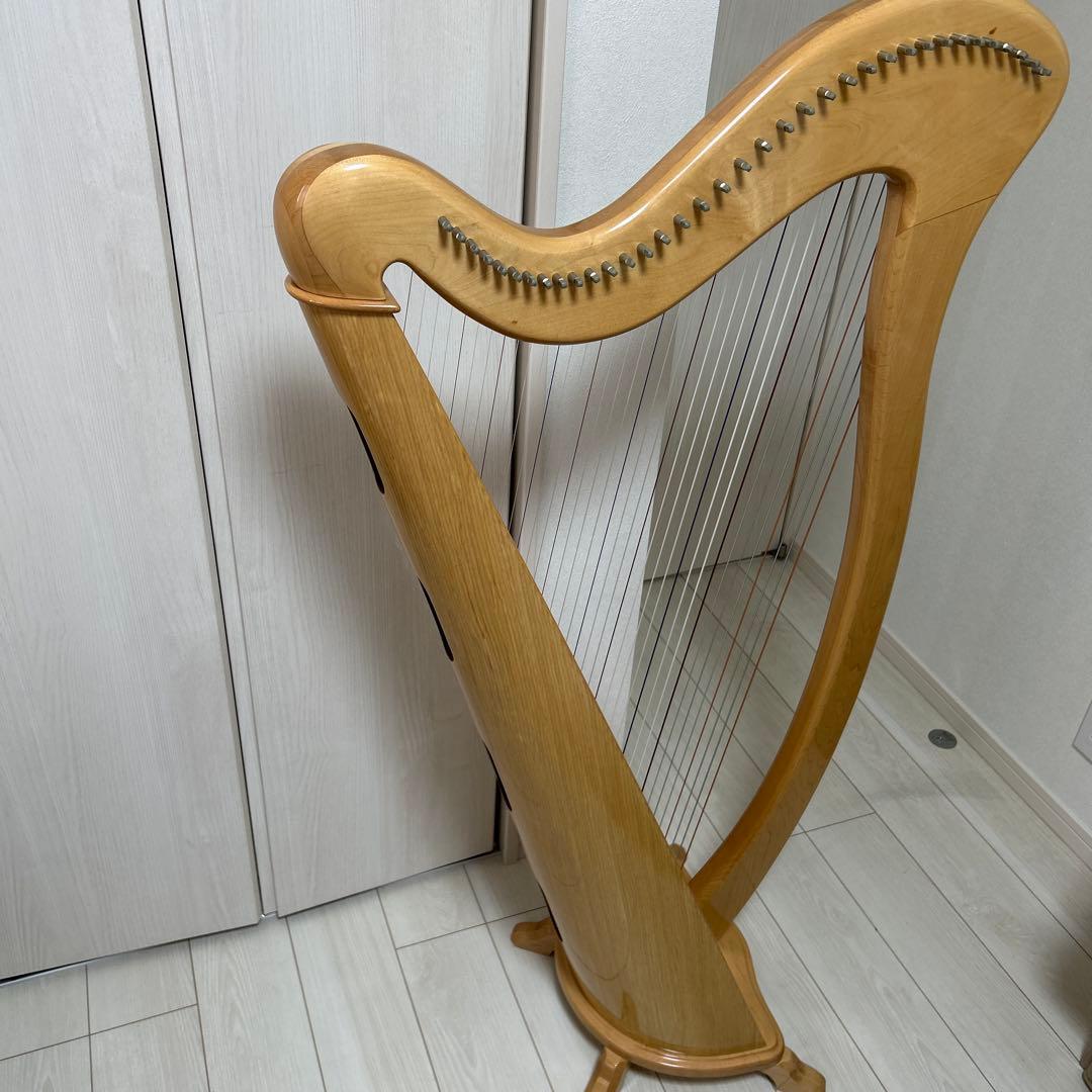 ハープ 36弦 ナチュラルウッド